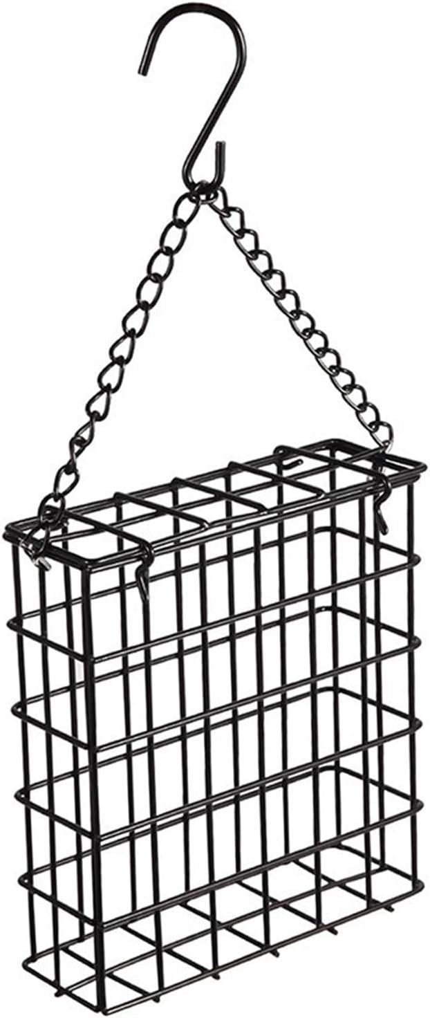 Bird Suet Cake Feeder Feeding Station Decor Pet Supplies Single Cake Basket Holder Garden Cage for Lovers Fruit Patio Outdoor
