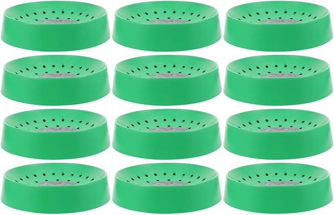 FRCOLOR 12Pcs Bird Breeding Nest Bowls 8.85X8.85X5.90In Plastic Pigeon Nesting Bowls for Pigeons Quails Doves Cage Accessories with Washable Mats