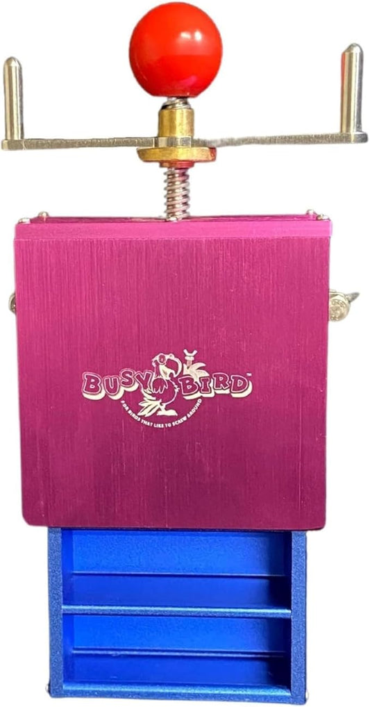 Bird Toys for Large Birds (Ele-Waiter) | Treat Dispenser | Foraging Bird Toys for Parrots, Cockatiel, Cockatoos & Macaws | Durable Cage Accessories for Medium to Extra Large Birds | Macaw Enrichment