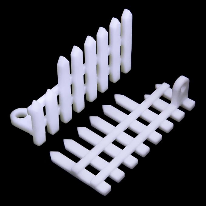 3 Pcs Perch Compatible with Bird Buddy, Side Fence, Wider Extension Perch for DIY Add-ons (White)