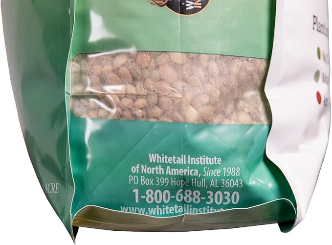 Whitetail Institute Summer Slam Deer Food Plot Seed Mix, High-Protein Forage Peas & Legumes, Drought & Heat Tolerant, Heavy Grazing Tolerance, 10.5 lb (Covers 1/4 Acre)