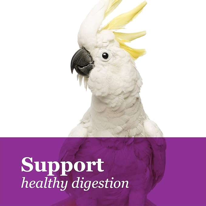 F.M. Brown's Tropical Carnival, Gourmet Macaw Food Big Bites for Big Beaks, Vitamin-Nutrient Fortified Daily Diet with Probiotics for Digestive Health, 5 lb