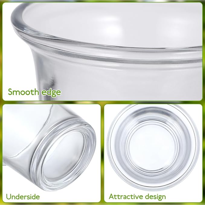 LIOOBO Bird Feeder Cup for Outside Replacement Parts for Outdoor Feeder Stylish Garden Dec