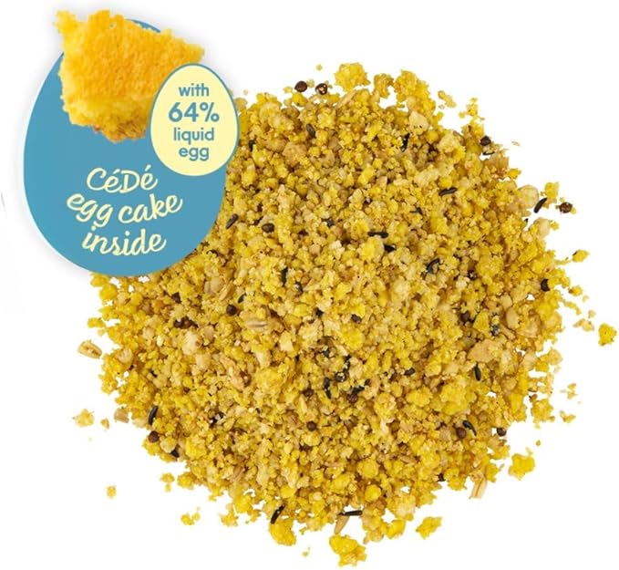 Cédé Moist Egg Food Allround Original 200g – 2 Pack Ready to use Soft Egg-Based Supplement for Ornamental Birds, Ideal for Breeding, Molting & Daily Support, Complements Regular Seed Mix