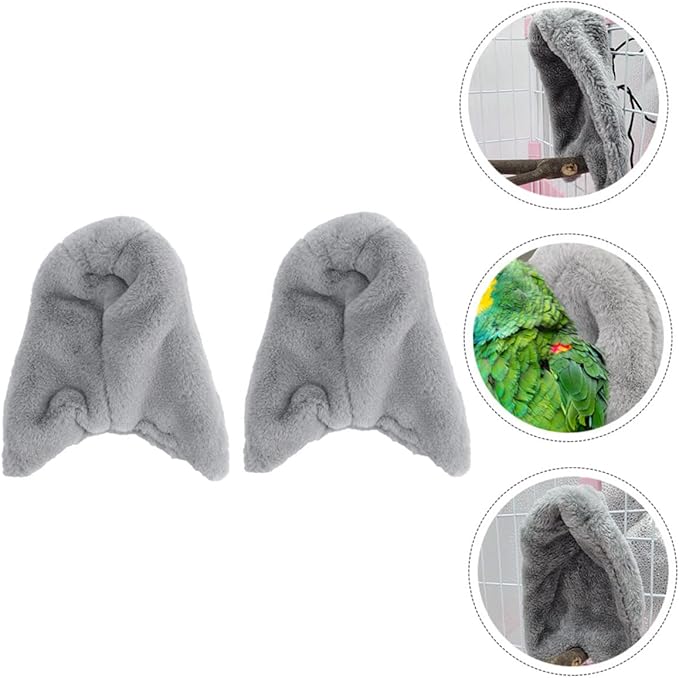 balacoo 4pcs Blanket Warm Bird Nest Soft for Parakeets Lightweight Bird House Accessory for Comfortable Living Space Easy to Clean and Store
