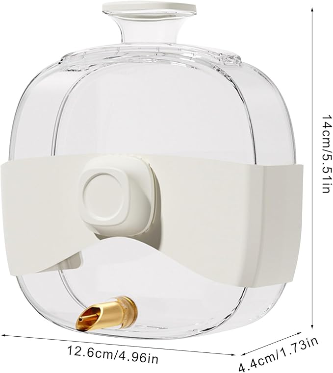 Bird Water Dispenser 15.22 Fl Oz Automatic Bird Water Feeder for Parakeet Lovebird Cockatiel Finch