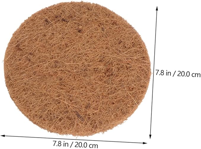 Pigeon Nesting Pad Mats 12 Pack Natural Coconut Fiber Bird Nesting Mats for Pigeons