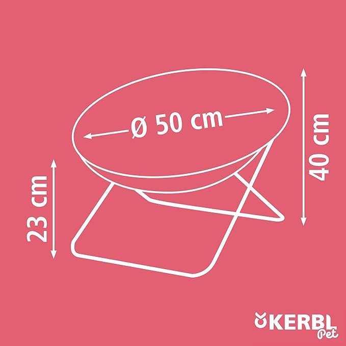 Kerbl Sleeping Nest Sharon, White