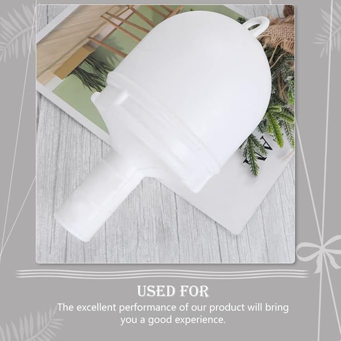 balacoo Bird Water Feeder 2 Pack 9.44 Inch Plastic Household Quail Waterer Detachable Bird Water Dispenser for Parrots Doves Pigeons Accessory