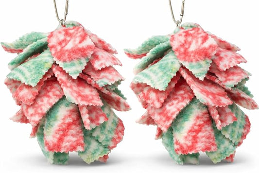 Bonka Bird Toys 1556 Small Fluff Bird Toy – Shreddable Parrot Toy for Budgies, Cockatiels & Small Birds – Colorful Hanging Cage Enrichment Chew Toy (Pack of 2)