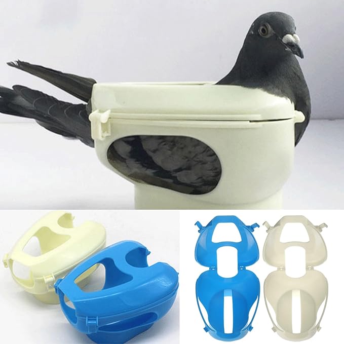 Multipurpose Pigeons Holder for Dove Special Vaccination Fixer Practical Sturdy Bird Fixed Cage Houeshold Pet Multipurpose Pigeons Holder, Blue