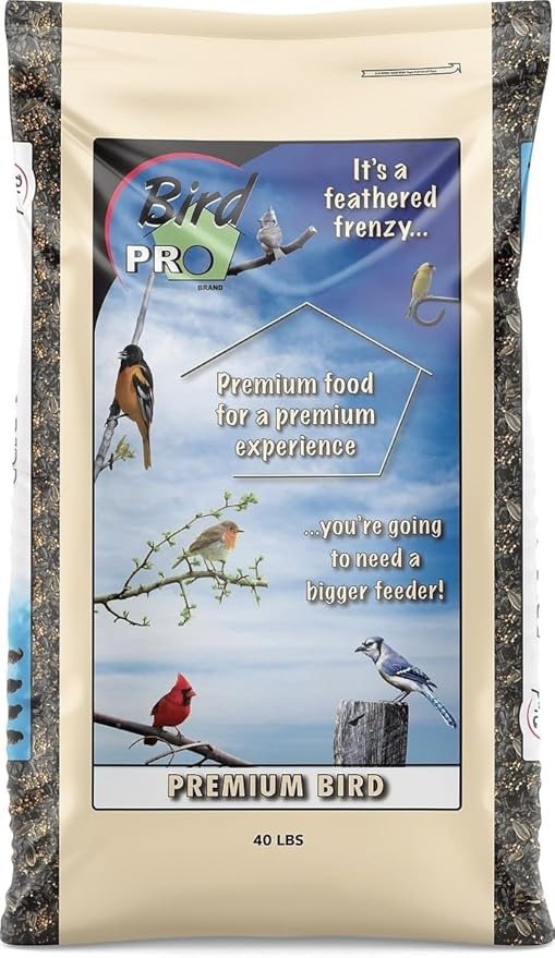 Bird Pro Classic Bird Seed (40 Pounds, Premium)