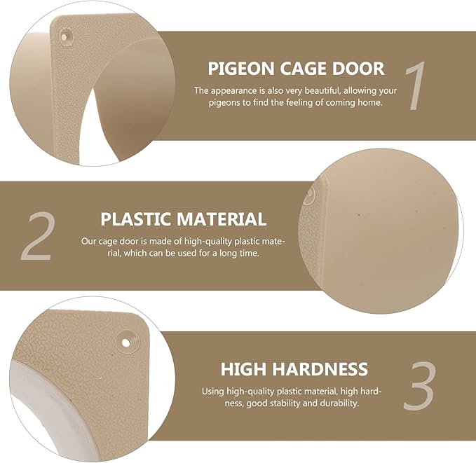 VILLCASE Pigeon Entrance Door 20pcs Export Plastic Bird Cage Pigeon Racing Supplies Pet Bird Supply Product