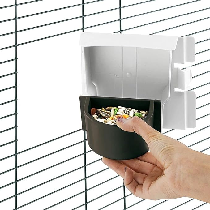 Ferplast Viola Bird Cage, 59 x 33 x 80 cm, Black