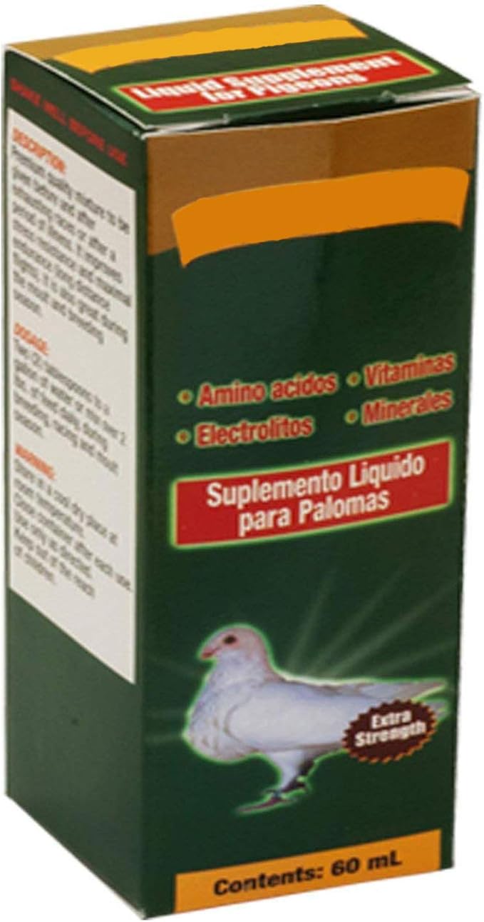 Pigeon VIT Liquid for Birds- 60 ML. Multivitamine, Live, Health