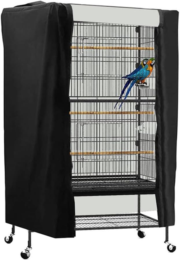 210D Waterproof Oxford Cloth Bird Cage Light Cover Cover Myna Parrot Cage Dust Cover Light Protection Cover