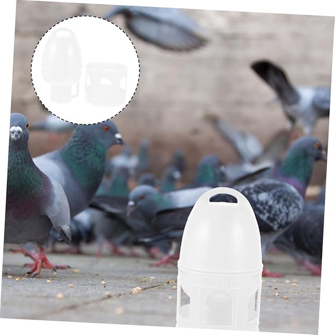 COLLBATH 10l Large Capacity Pigeon Water Dispenser No Mess Waterer for Pet Stores Zoos