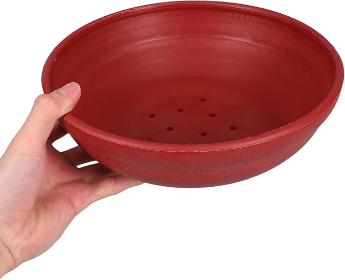 balacoo Bird Nesting Bowl 9.25 Inch Reusable Plastic Pigeon Egg Breeding Nest Comfortable Incubation Accessory for Birdcages