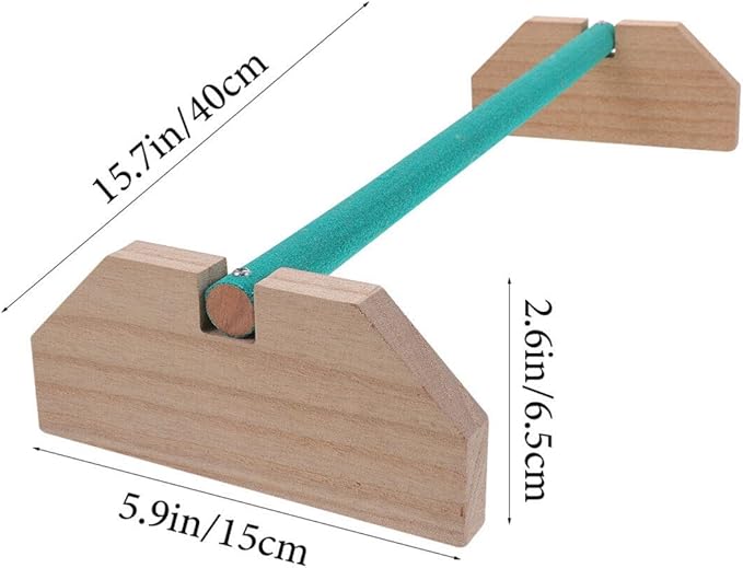 Chicken Perch Bird Stand Wood Stand Chicken Toy, Roost Entertainment Toy Hen Support Frame Bird Cage Play