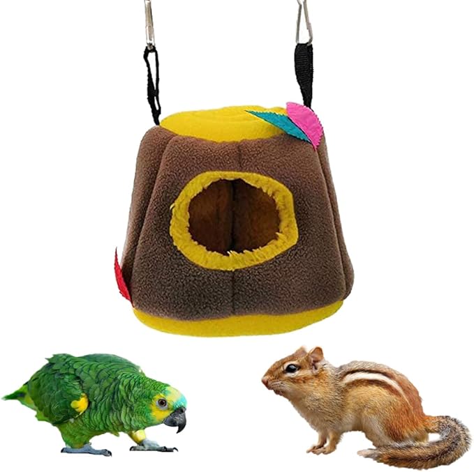 Litewoo Hanging Bird Nest Hammock Warms Parrot House