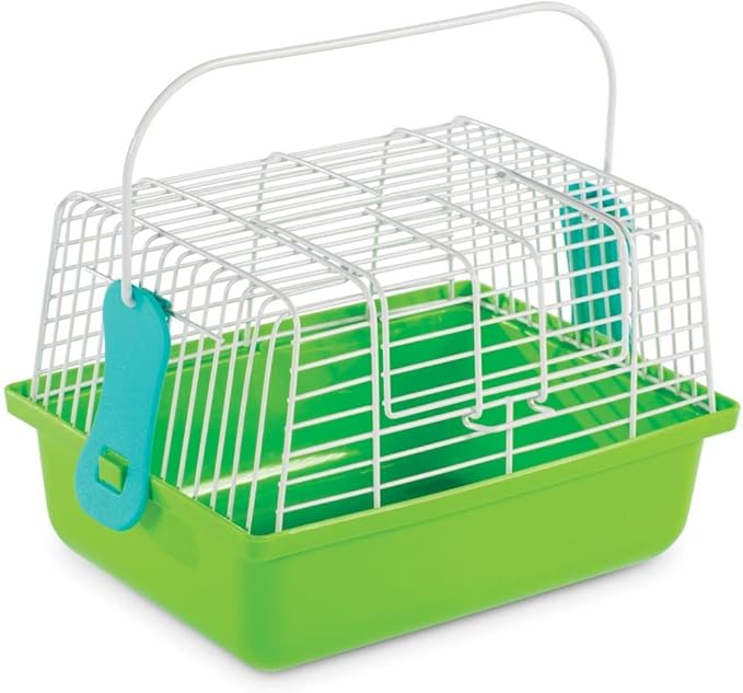 Prevue Pet Travel Cage, 9 by 5 by 5", Green