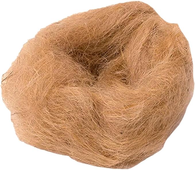 Coconut Fiber Bird Nesting Pad 7.08X4.72X1.96In Soft Breathable Palm Fiber Bedding for Parakeets Finches Small Pets Scratch Resistant Bird Cage Nest Material