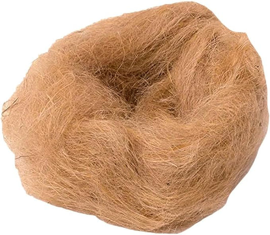 Coconut Fiber Bird Nesting Pad 7.08X4.72X1.96In Soft Breathable Palm Fiber Bedding for Parakeets Finches Small Pets Scratch Resistant Bird Cage Nest Material