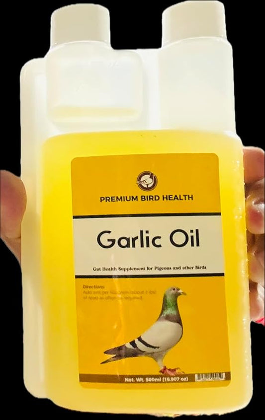 Garlic Oil Premium Quality Oil for Pigeons Aceite de AJO para Palomas 16oz