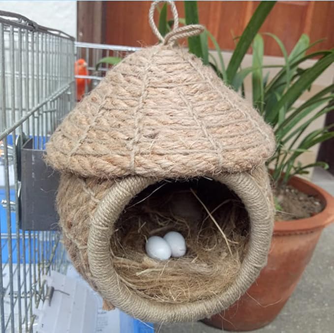 Natural Mixing Nesting Material Pads for Bird Nest,Bird Nest Material,Great for Nest Building and Hideouts,(50G / 1.76OZ)