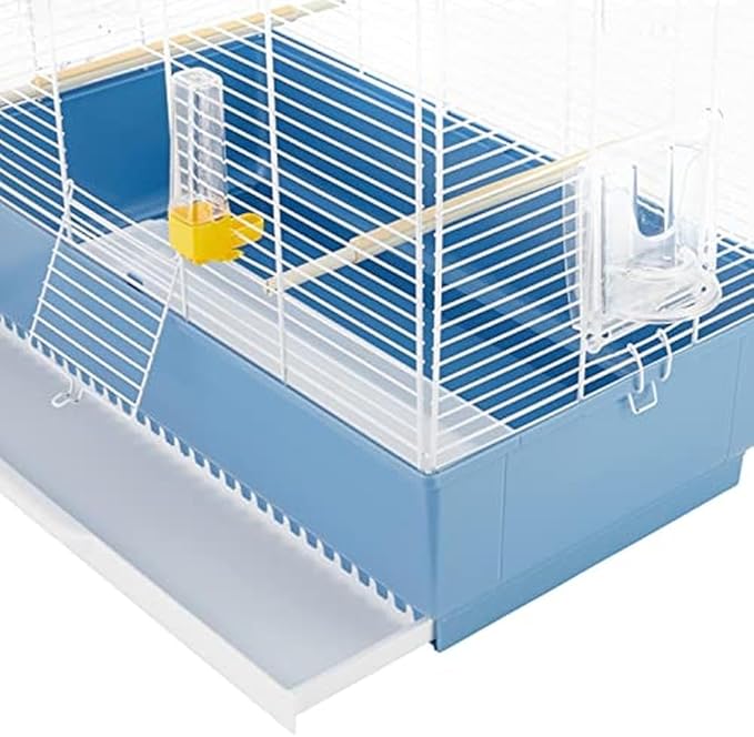 Ferplast Bird Cage Canaries Cage Piano 4, Complete with Accessories, 59 x 33 xh 55 cm