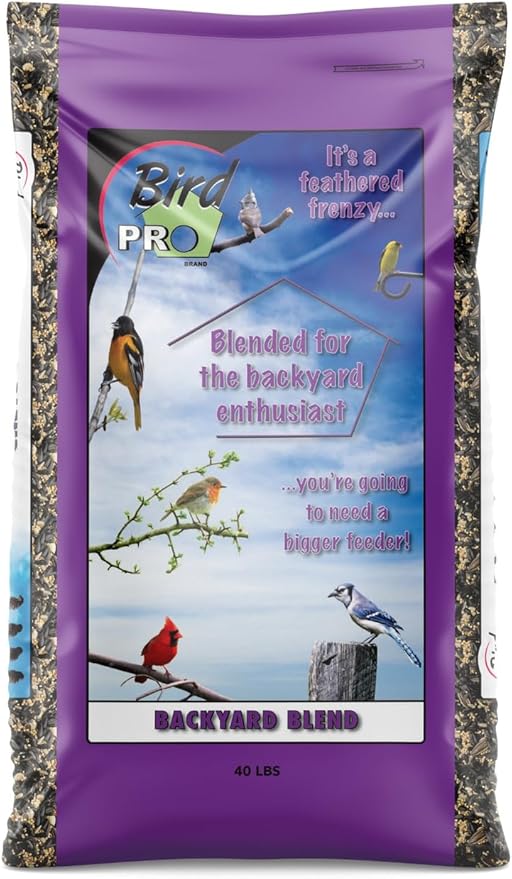 Bird Pro Classic Bird Seed (40 Pounds, Backyard Blend)