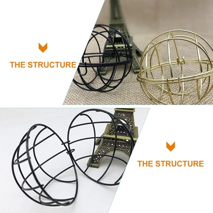 4Pcs Suet Basket Suet Ball Bird Feed Parrot Food Bowl Bird Food Container Cage Accessories for Woodkeeper Parrot Gold