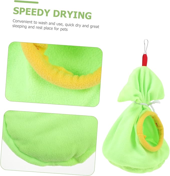 POPETPOP Bird Nest Bed Parrot Sleeping Hammock Bird Bag Parakeet Cage Warm Sleeping Pouch