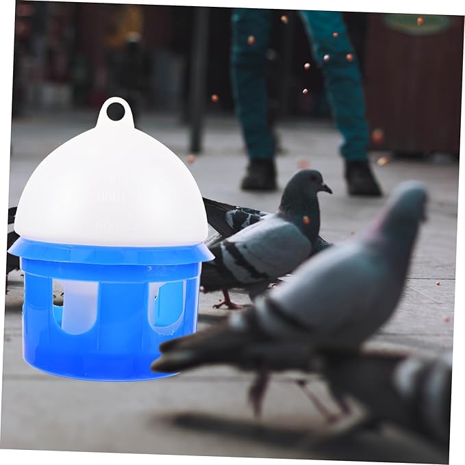 Bird Water Cups Pigeon Water Feeder Automatic Dispenser Feeder Bird Parrot Automatic Drinking Bowl Dove Pigeon Parrot 4L Chick