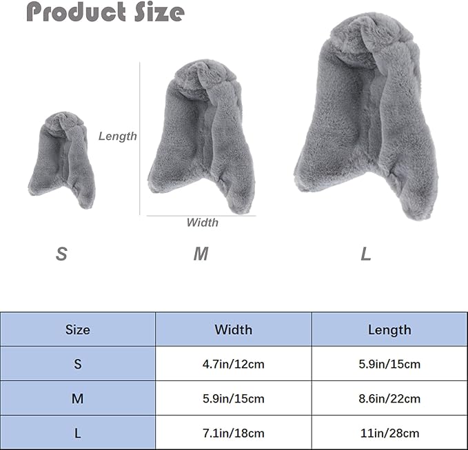 ISMARTEN 2 Pieces Comfort Corner Fleece Bird Blanket, Cuddle Nest Hanging Toy for Bird Cage, Warm Bird Shelter Bed for Small and Medium Parrots, Cockatiel Pigeon and Lovebirds (L)