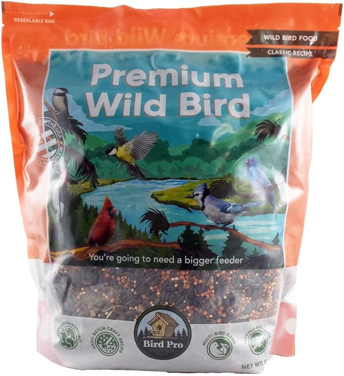 Bird Pro Classic Bird Seed (5 Pounds, Premium)