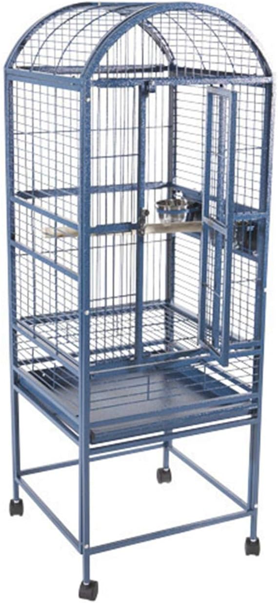 A&E Cage 9001818 Platinum Dome Top Bird Cage, Small