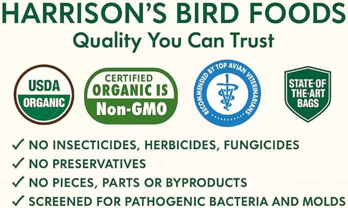 Harrison's Bird Foods Nuggies Treats - A Revolutionary High Potency Nuggets Treat Designed to Support Bird Health and Diet Transitions, 196g