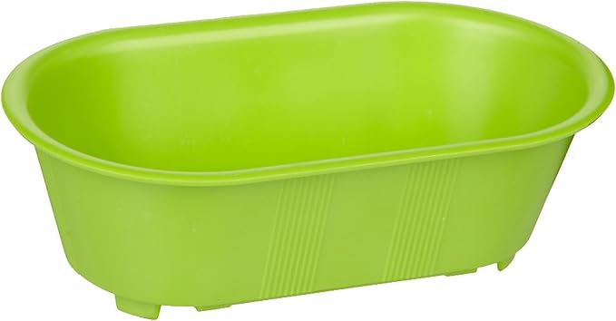 Penn-Plax Bird Bath with Mirror - Engaging Cage Accessory for Bathing, Play, and Feather Care - Easy to Clean & Install - Ideal for Parakeets, Canaries and Small Birds, 5.75 x 3.25 x 1.75 Inches