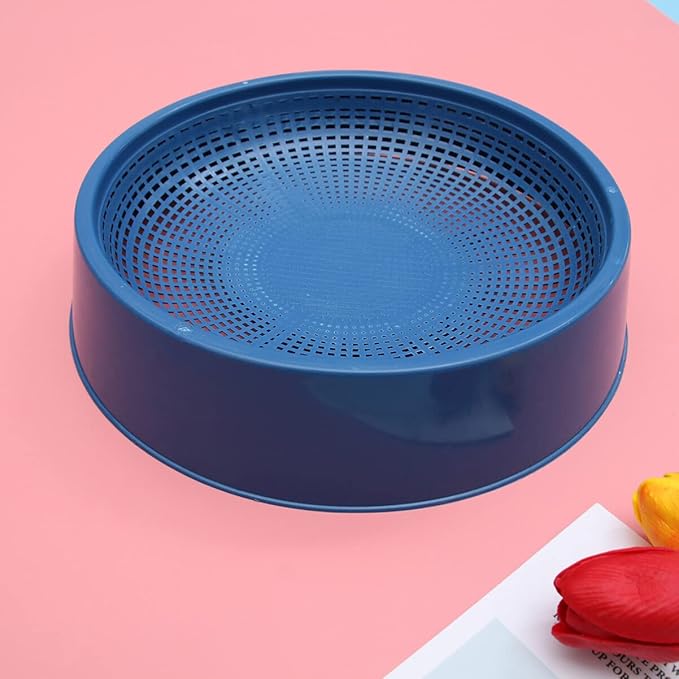 UKCOCO Pigeon Nest Bowl, Plastic Breeding Hatching Box Hollow Pet Cage Hut Nest Canary Finch Outdoor Nest for Parrot, Doves, Bird 4pcs