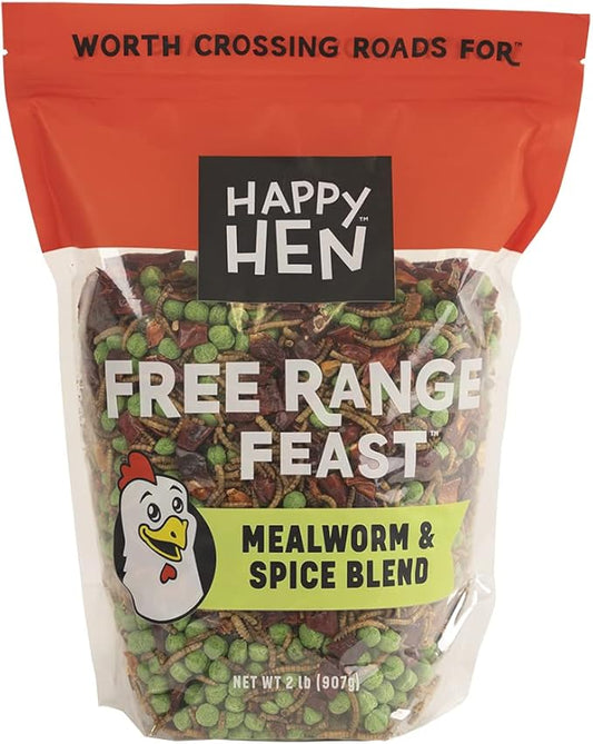 Happy Hen Treats Free Range Feast (Mealworm & Spice Blend)