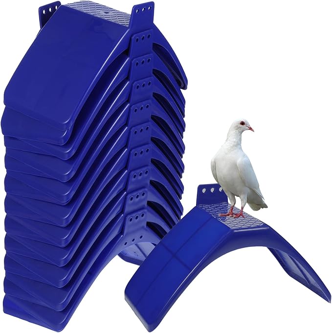 20 Pcs Dove Rest Stand, Lightweight Dove Perches Plastic Birds Roost Holder, Doves Dwelling Frame Birdcage Accessories for Parrots and Other Birds
