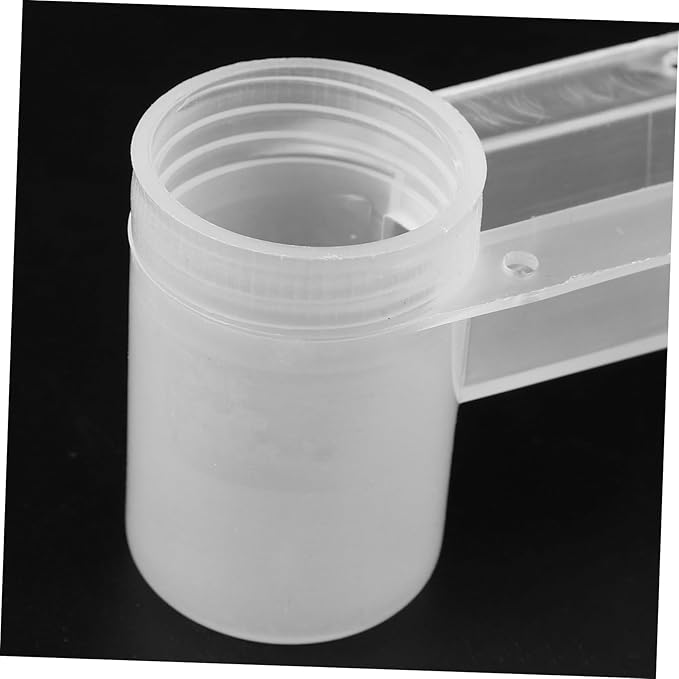 balacoo 10pcs Plastic Water Bottle Bird Drinker Feeder Cup Water Feeder Cup Chicken Pigeons Trough Animal Feeding Accessories