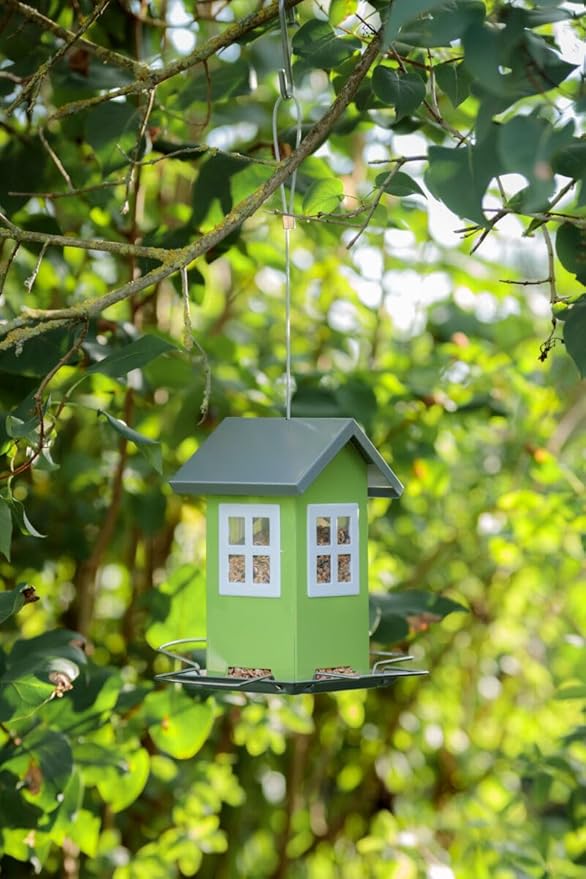 Trixie Bird Feeder Red/Silver 19 × 20 × 19 cm 1 L