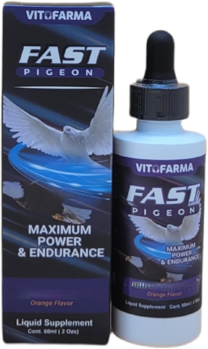 Fast Pigeon Supplement Liquid for Pigeon - Vitamin Minerals for Birds 60 ml