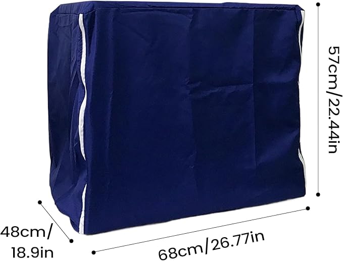 Bird Cage Covers for Night – Windproof Breathable Dustproof Fabric, Light Blocking Pet Crate Cover | Bird Cage Cover for Parakeet, Parrot, Canary, Cockatiel, Finch, Lovebird, Cockatoo, Conure, Aviary