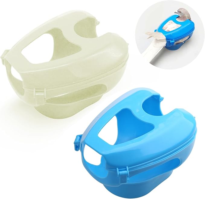 Multipurpose Pigeons Holder for Dove Special Vaccination Fixer Practical Sturdy Bird Fixed Cage Houeshold Pet Multipurpose Pigeons Holder, Blue