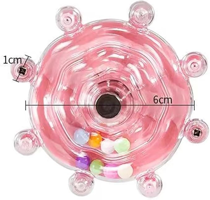 Windmill Roller Parrot Toy Bird Toys Bird Cage Accessories Parakeet Toy Chewing Toy for Conure Cockatiel Budgies Lovebird Parrotlet Sun Conure Budgie Mini Macaw Small Medium Birds (Red)