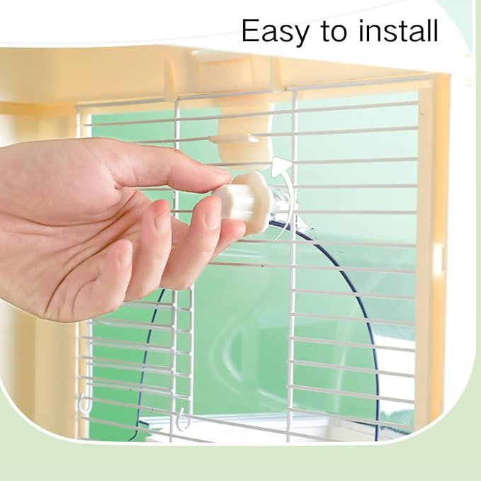 Bird Bath Cage, Cleaning Pet Supplies Cockatiel Bird Clear Bathtub with Bottom Drawer for Little Bird Parrots Spacious Parakeets Portable Shower for Most Birdcage