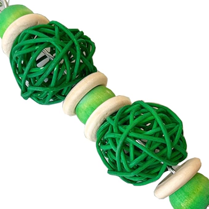 Bird Swing Conure Toys, Parrot Climbing Hammock for Parakeet, Lovebird, Budgie, Cockatiel, Conure, Small Birds